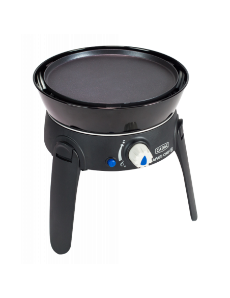 Fogão a Gás Safari Chef 30 HP com Churrasqueira. cadac
