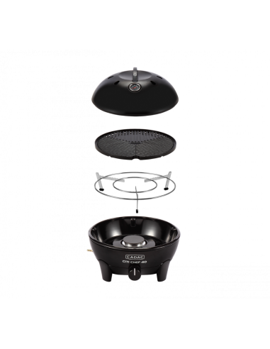 Hornillo barbacoa Citi Chef 40 Negro. Cadac