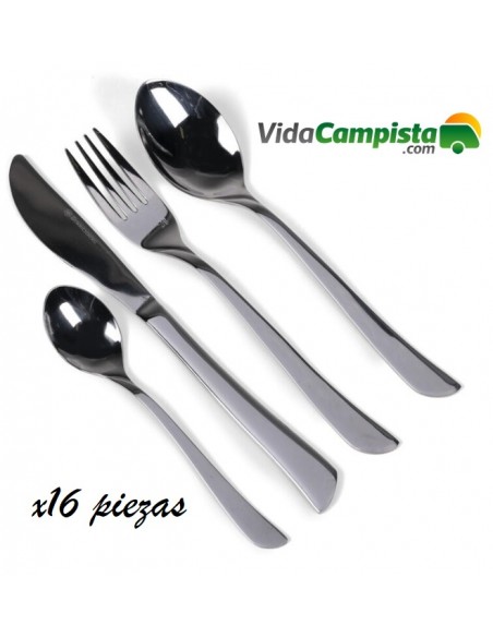 Juego de 16 cubiertos Dometic/Kampa Juego de 16 cubiertos Dometic/Kampa