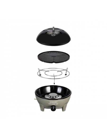 Hornillo barbacoa Citi Chef 40 Negro. Cadac