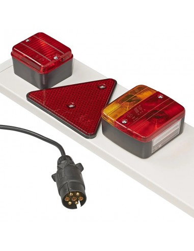 Trailer light bar with fog light + 5M cable