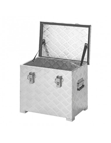 Cofre almacenamiento de aluminio con ruedas 52 cm ProPlus