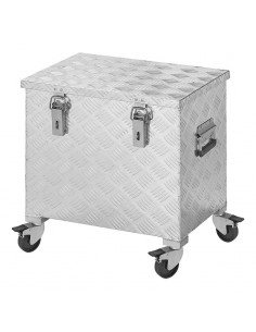 Aluminum storage chest with wheels 62 cm ProPlus