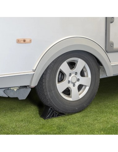 Calzo para rueda negro con soporte incluido. ProPlus