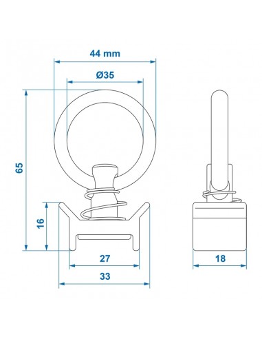 Vite di montaggio a singolo metallo. ProPlus