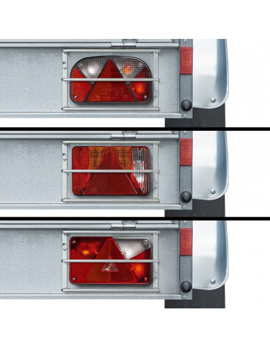 Protector de pilotos traseros 228x105x80 mm. Proplus