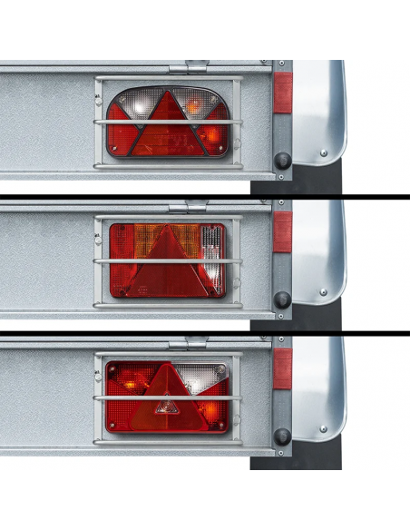 Protector de pilotos traseros 228x105x80 mm. Proplus