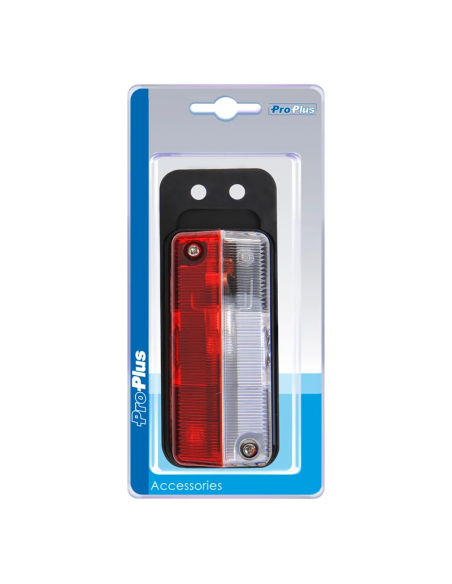 Rot/weißes Umrisslicht 92x42mm Rot/weißes Umrisslicht 92x42mm