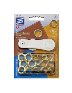 Orecchini con rondelle, 11mm x15