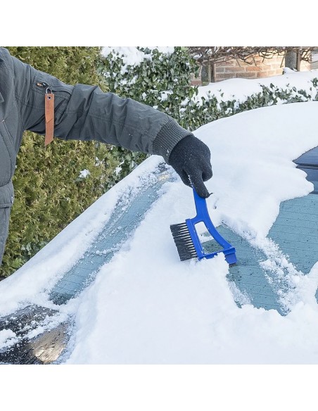 Cepillo para la nieve de 14,5 pulgadas con rascador de hielo ProPlus