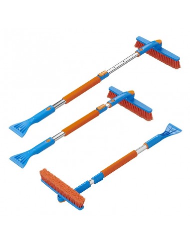 Cepillo para nieve con rasqueta de hielo+mango telescópico ProPlus