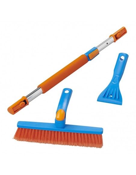 Cepillo para nieve con rasqueta de hielo+mango telescópico ProPlus Cepillo para nieve con rasqueta de hielo+mango telescópico ProPlus