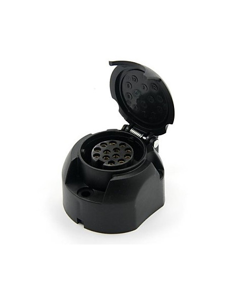Elektrischer Stecker aus Kunststoff, 13-polig, an 12-V-Anhänger