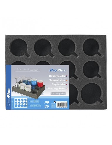 Supporti in schiuma rigida per tazze e tazze ProPlus