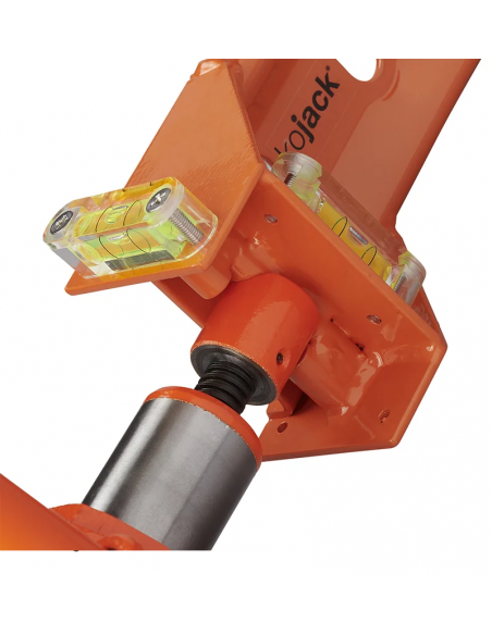 Gamma idraulica Kojack con livellatore a doppia assi.