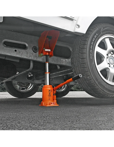 Gato hidráulico Kojack con nivelador para doble eje.