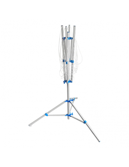 Séchoir à linge Trépied pliant Type parapluie en aluminium avec sac de transport ProPlus