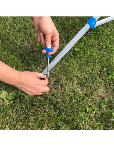 Séchoir à linge Trépied pliant Type parapluie en aluminium avec sac de transport ProPlus