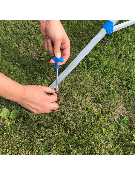 Séchoir à linge Trépied pliant Type parapluie en aluminium avec sac de transport ProPlus