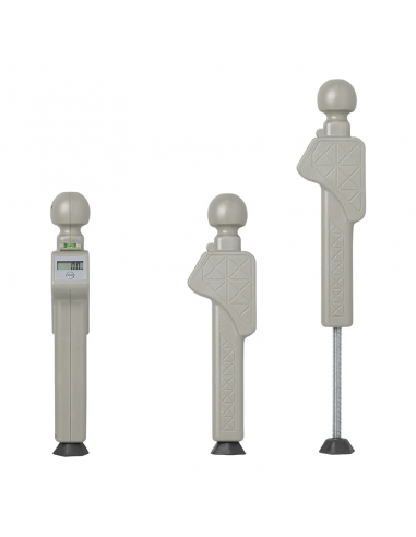 Báscula digital y ajustable para lanza de caravana. ProPlus