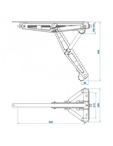 Stabilisateur pour caravane 1100kg