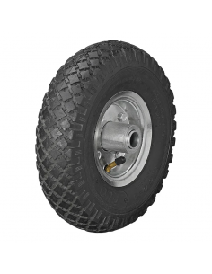 Ruota jockey metallico con pneumatici 260x85m m
