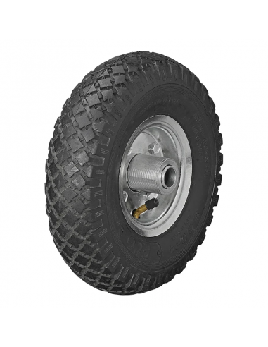 Schaltrad aus Metall mit Luftbereifung 260x85mm