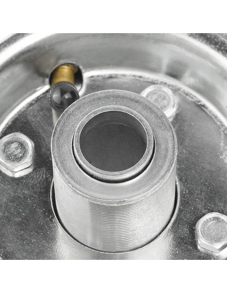 Roue jockey métal avec pneumatique 260x85mm