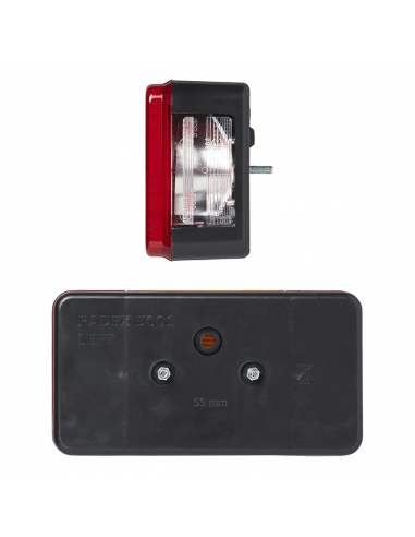 Luz trasera caravana 5 funciones 194x104mm derecha. ProPlus