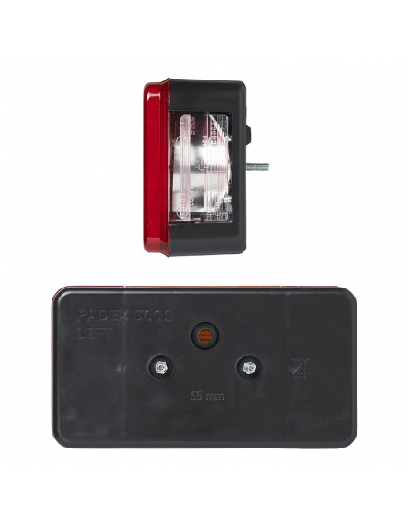 Rear light 5 functions 194x104mm right. Pro Plus