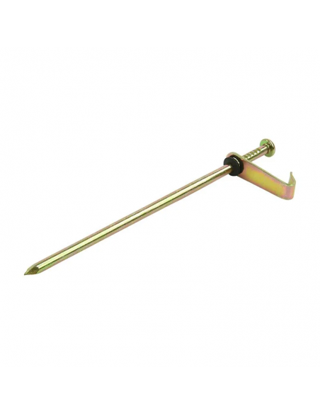Piqueta metálica de 21cm con gancho x6. ProPlus