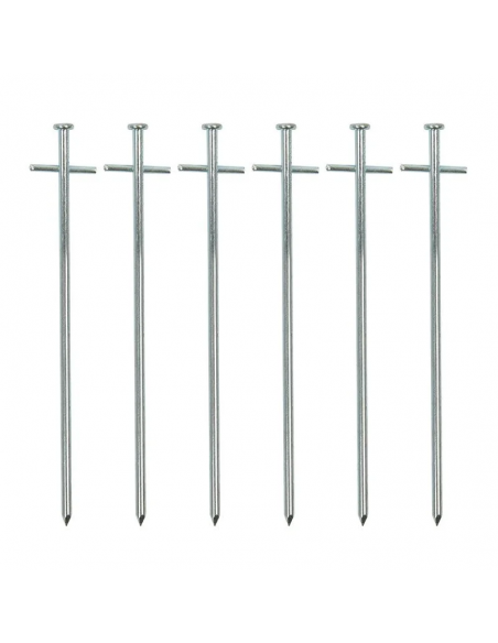 Piquet métal 23cm x6. Professionnel Plus