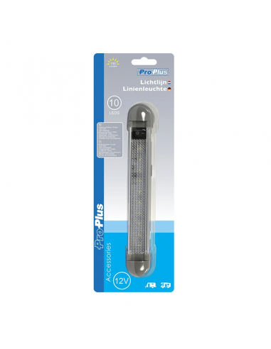 Luz LED linear 10 leds 12V 150lm. ProPlus
