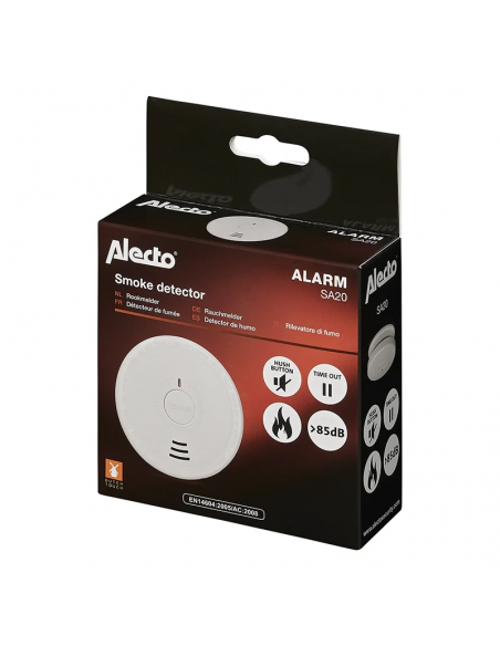 Rilevatore di fumo ottico 9V. ProPlus