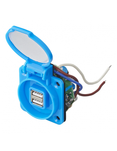 Toma exterior  para encastrar con 2 puertos USB ProPlus