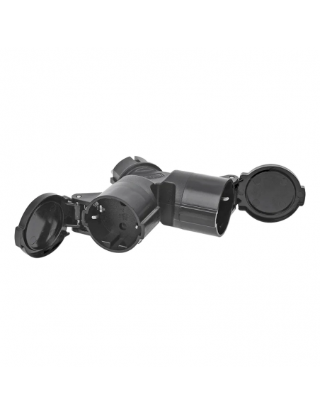 Enchufe con 2 salidas hembra Schuko. ProPlus Enchufe con 2 salidas hembra Schuko. ProPlus