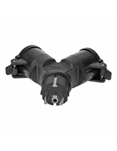 Enchufe con 2 salidas hembra Schuko. ProPlus Enchufe con 2 salidas hembra Schuko. ProPlus