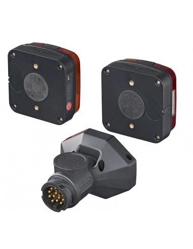 Imãs de reboque de luzes LED sem fio Bluetooth 13 pólos