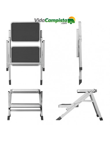Escalón de dos peldaños plegable ProPlus