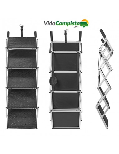 Escaleras de 62 cm para mascotas de aluminio plegable ProPlus