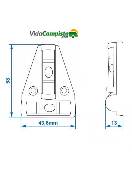 Livello a forma di piramide con pro Plus card magnete Livello a forma di piramide con pro Plus card magnete
