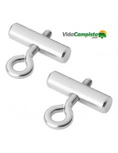 Tapón de riel de toldo conjunto de 2 piezas ProPlus