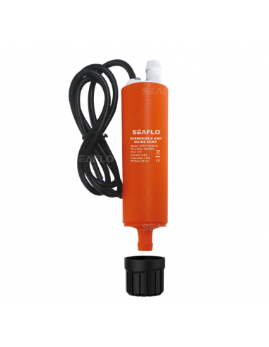 Bomba sumergible en linea para náutico y camping  Seaflo 12v.