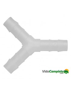 Parte in Y coda tubo 8 mm 2 pezzi in ProPlus bluff