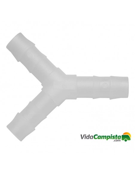 Parte in Y coda tubo 8 mm 2 pezzi in ProPlus bluff