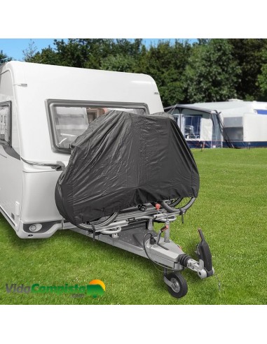 Funda para 2 bicicletas para lanza de caravana Proplus