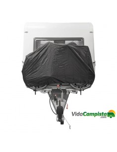 Funda para 2 bicicletas para lanza de caravana Proplus.