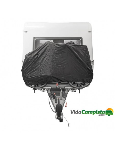 Funda para 2 bicicletas para lanza de caravana Proplus