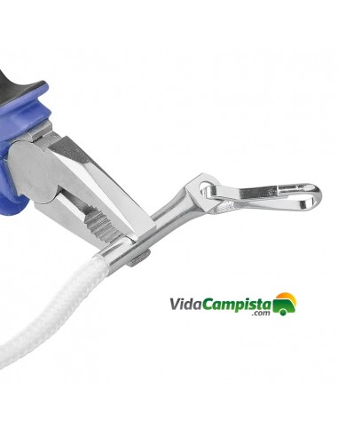 Chiusura per cavo Ø6 mm con ganci Simplex, 10 set ProPlus