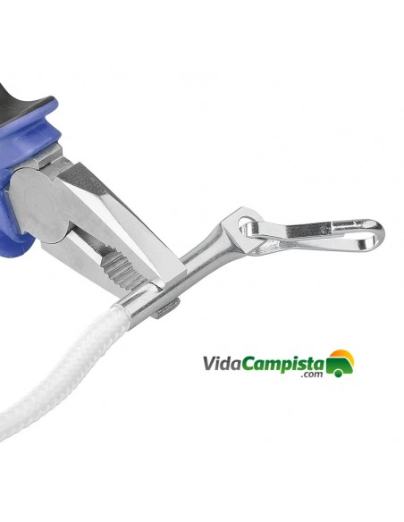 Cierre para extremo de cables de Ø6 mm con ganchos Simplex, juego de 10 unidades ProPlus Cierre para extremo de cables de Ø6 mm con ganchos Simplex, juego de 10 unidades ProPlus